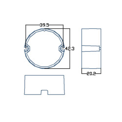 ZASILACZ LED KGP RC 7W/350mA TRIAC