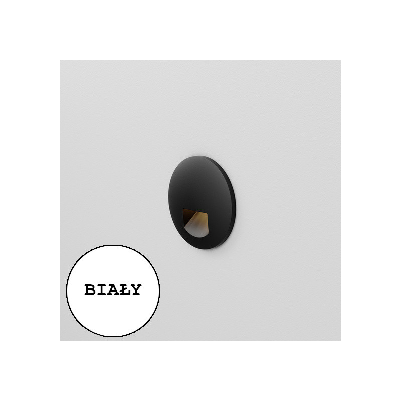 EMOT round kinkiet biały Aqform